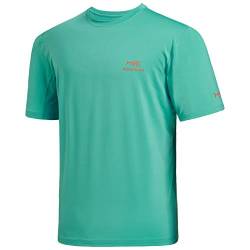 Bassdash Herren UPF 50+ Sonnenschutz Angeln Shirt Kurzarm UV T-Shirt von Bassdash