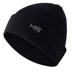 Bassdash Wintermütze warm Beanie Mützen dehnbar Strickmütze weich Herren Damen leicht Unisex Cuffed Beanies von Bassdash