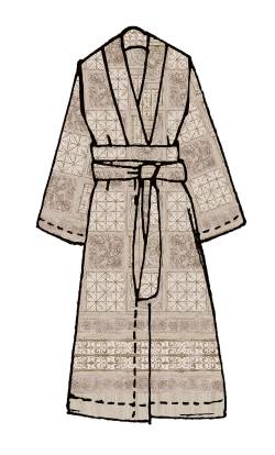 BOLSENA Kimono von Bassetti