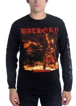 BATHORY - Bathory - Herren Langarm Shirt Hammerheart, Medium, As Shown von Bathory