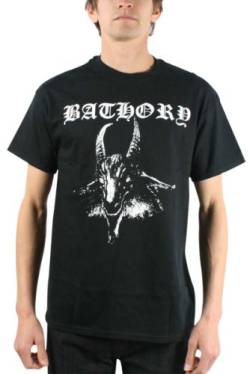 Bathory Goat T Shirt (Schwarz) - Large von Bathory