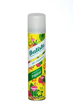 Batiste Tropical Dry Shampoo – 200 ml: Erfrischender Kokosnuss-Duft für sofortige Wiederbelebung der Haare von Batiste