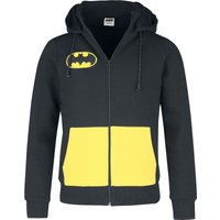 Batman - DC Comics Kapuzenjacke - Batman - Logo - L - für Männer - Größe L - schwarz/gelb  - EMP exklusives Merchandise! von Batman