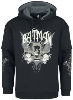 Batman Dark Smile Männer Kapuzenpullover schwarz L von Batman