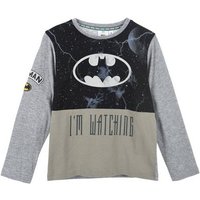 Batman Langarmshirt Kinder Jungen Oberteil Shirt Langarm-Shirt von Batman
