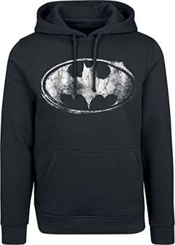 Batman Smudge Logo Männer Kapuzenpullover schwarz XL von Batman