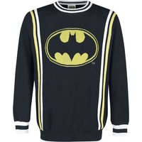 Batman Strickpullover - Retro Logo - S bis XXL - für Männer - Größe XXL - multicolor  - EMP exklusives Merchandise! von Batman