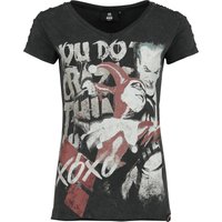 Batman T-Shirt - Harley Quinn & Joker - S bis XXL - für Damen - Größe XL - schwarz  - EMP exklusives Merchandise! von Batman