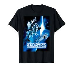Battlestar Galactica Blue Hue Classic Poster T-Shirt von Battlestar Galactica