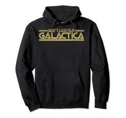Battlestar Galactica Gold Title Logo Pullover Hoodie von Battlestar Galactica