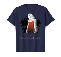 Battlestar Galactica Number 6 Portrait T-Shirt von Battlestar Galactica