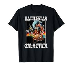Battlestar Galactica Retro Poster T-Shirt von Battlestar Galactica