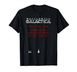 Battlestar Galactica Space Invaders Style T-Shirt von Battlestar Galactica