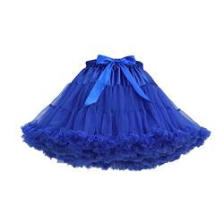 Battnot Damen Tüllrock Kurz Tutu Ballett Ballkleid Unterrock 50er Rockabilly Petticoat Tanzen Kleider Elegant Gelegenheit Zubehör Abendkleid, 2022 Frauen Qualität Party Kostüm von Battnot