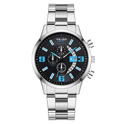 Battnot Herren Chronographen Armbanduhr Personalisiert Uhren Herren Analog Quarz Chronograph Wasserdicht Armbanduhr Herren Damen Sport Digital Uhren mit Wochentag Datum Militär Uhr Uhren Männer von Battnot