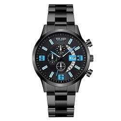 Battnot Herren Chronographen Armbanduhr Personalisiert Uhren Herren Analog Quarz Chronograph Wasserdicht Armbanduhr Herren Damen Sport Digital Uhren mit Wochentag Datum Militär Uhr Uhren Männer von Battnot