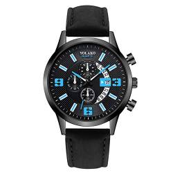 Battnot Herren Chronographen Armbanduhr Personalisiert Uhren Herren Analog Quarz Chronograph Wasserdicht Armbanduhr Herren Damen Sport Digital Uhren mit Wochentag Datum Militär Uhr Uhren Männer von Battnot