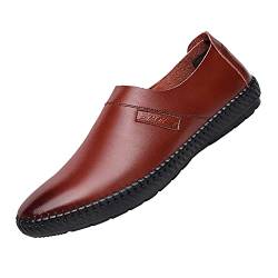 Battnot Herren Klassischer Anzugschuhe Lederschuhe Hochzeitsschuh fur Hochzeit Büro Lederschuhe für Herren Business Anzugschuhe Lackschuhe Businessschuh Party Derby Leder Oxford Brogue Schuhe von Battnot