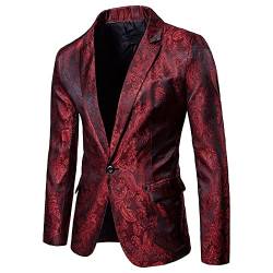 Herren Sakko Slim Fit MäNner Blazer Modern Freizeit Leichte Jackett Anzugjacke Herren Regular Fit Anzug Sakko Freizeit Für Männer Klassisch Jacke Für Hochzeit Business Anzugjacke Outwear Mantel von Battnot