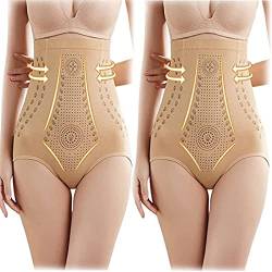 Ionstech Unique Fiber Restoration Shaper, Graphene Honeycomb Tummy Control High WAIS Body Shaping Slips Für Frauen, Women's Butt Lifter Underwear, Elastic Shaper, Fat Burning von Battnot