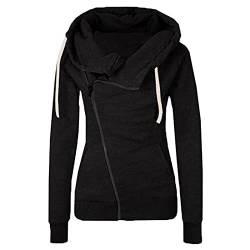 Zip Up Hoodie Damen Y2K Sweatjacke Kapuzenpullover Pullover mit Kapuze Vintage Oversize Sweatjacke Sweatshirt Übergangsjacke Hoody Kapuzenjacke Herbst Winter Langarm Hoodies Mantel Teenager Mädchen von Battnot