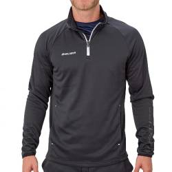 Bauer Fleece 1/4 Zip TOP Vapor - SCHWARZ - SR (S) von Bauer