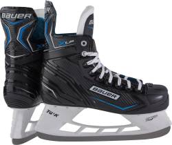 Bauer X-LP Skate Schlittschuhe (10.0 = 45.5, schwarz/weiß/blau/silber) von Bauer