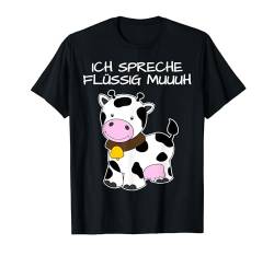 Kuh Lustiger Spruch Muuuh Kuhbauer Kuhzüchter Geschenk T-Shirt von Bauernhof Farm Kleidung Von JOHN ROMEO