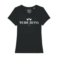 Bavariashop Bayerisches Damen T-Shirt Wuide Henna - XXL - schwarz von Bavariashop