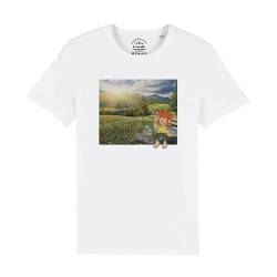 PUMUCKL Herren T-Shirt Berg-Kobold - XL - weiß von Bavariashop