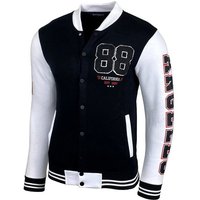 Baxboy Hoodie Baxboy Herren College Baseball Jacke Übergangsjacke Stehkragen von Baxboy