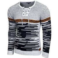 Baxboy Strickpullover BAXBOY Herren stylischer Rundhals Strick-Pullover B-52156 von Baxboy