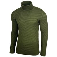 Baxboy Strickpullover Baxboy Herren Slim fit Freizeit Feinstrick Rollkragenpullover von Baxboy