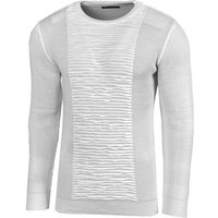 Baxboy Strickpullover Baxboy Strickpullover Herren Two Tone Rundhals Pullover B-1881 von Baxboy