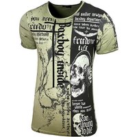 Baxboy T-Shirt Baxboy T-Shirt mit coolem Freedom Allover-Print von Baxboy