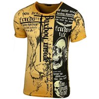 Baxboy T-Shirt Baxboy T-Shirt mit coolem Freedom Allover-Print von Baxboy