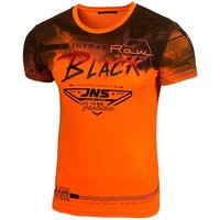Baxboy T-Shirt T-Shirt »BLACK« in modernem Design von Baxboy