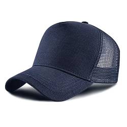 Baseballcap Meshcap Kappe 5 Panel Mesh Kappe Breathable Verstellbar Baseballmütze Truckercap für Herren und Damen (Tibetanisches blau) von Baynetin