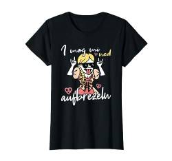 I mog mi ned Aufbrezeln Volksfest lustiges Trachten Dirndl T-Shirt von Bayrische Trachtenshirts & fesche Dirndl Designs