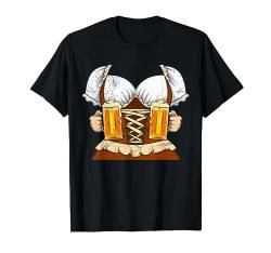 Bierliebhaber Frauen Oktoberfest Dirndl Shirt Frau Bayern T-Shirt von Bayrisches Geschenk Bayern Dirndl Damen Shirt