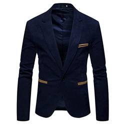 Herren Cord-Blazer Mode Anzugjacke Herrenbekleidung von Bciopll