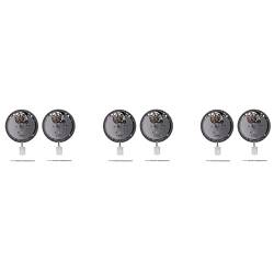 Bcowtte 6Pcs NH38 Bewegung Standard NH3 Serie Automatische Mechanische Uhr Movt Teile für SII NH38/NH38A Uhr Teile, silber von Bcowtte