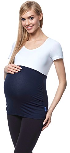 Be Mammy Damen Bauchband 04 (Dunkelblau, XL) von Be Mammy