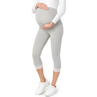 Be Mammy Umstandsleggings 3/4 Capri Umstandsleggings aus Viskose BE20-161 (1-tlg) elastischer Bund von Be Mammy