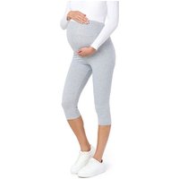 Be Mammy Umstandsleggings 3/4 Umstandhose BE20-229 (1-tlg) aus Baumwolle von Be Mammy