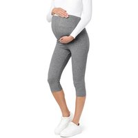 Be Mammy Umstandsleggings 3/4 Umstandsleggings aus Baumwolle BE20-229 (1-tlg) elastischer Bund von Be Mammy