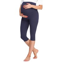 Be Mammy Umstandsleggings Damen 3/4 Umstandsleggings BE20-258 (1-tlg) elastischer Bund von Be Mammy