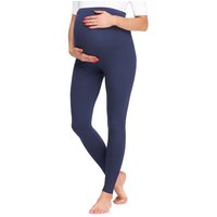 Be Mammy Umstandsleggings Damen Lange Umstandsleggings BE20-257 (1-tlg) elastischer Bund von Be Mammy