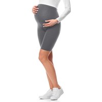 Be Mammy Umstandsleggings Kurze Umstandsleggings aus Baumwolle BE20-228 (1-tlg) elastischer Bund von Be Mammy