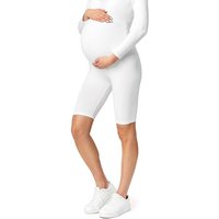 Be Mammy Umstandsleggings Kurze Umstandsleggings aus Viskose BE-04 (1-tlg) elastischer Bund von Be Mammy